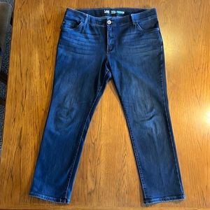Lee Total Freedom 18W stretch blue jeans